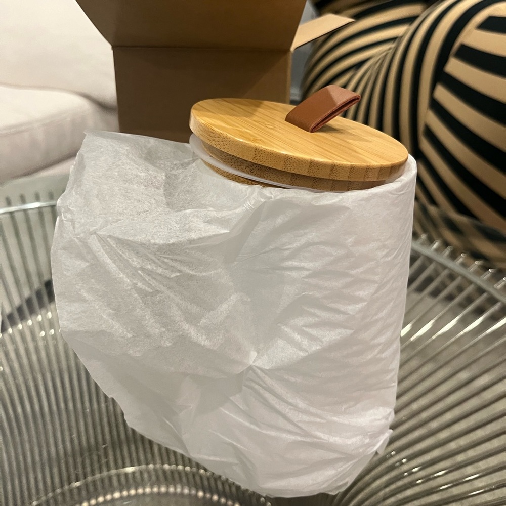 nespresso glass canister Can capsule dispenser Brand New Box! Coffee accessory - Picture 5 of 9